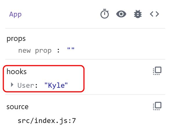 Hook With User Label